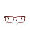 Emporio Armani EA3227 Eyeglasses 6053 shiny bordeaux / top smoke - product thumbnail 1/3