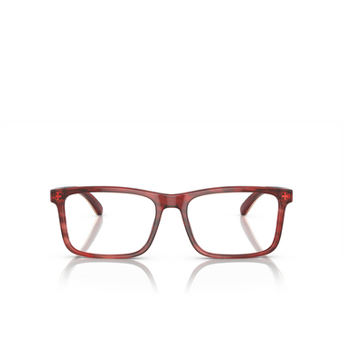 Emporio Armani EA3227 Eyeglasses 6053 shiny bordeaux / top smoke - front view