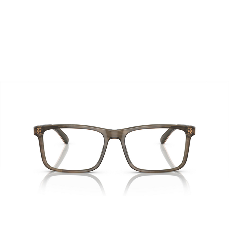 Gafas graduadas Emporio Armani EA3227 6055 shiny green / top brown - 1/3