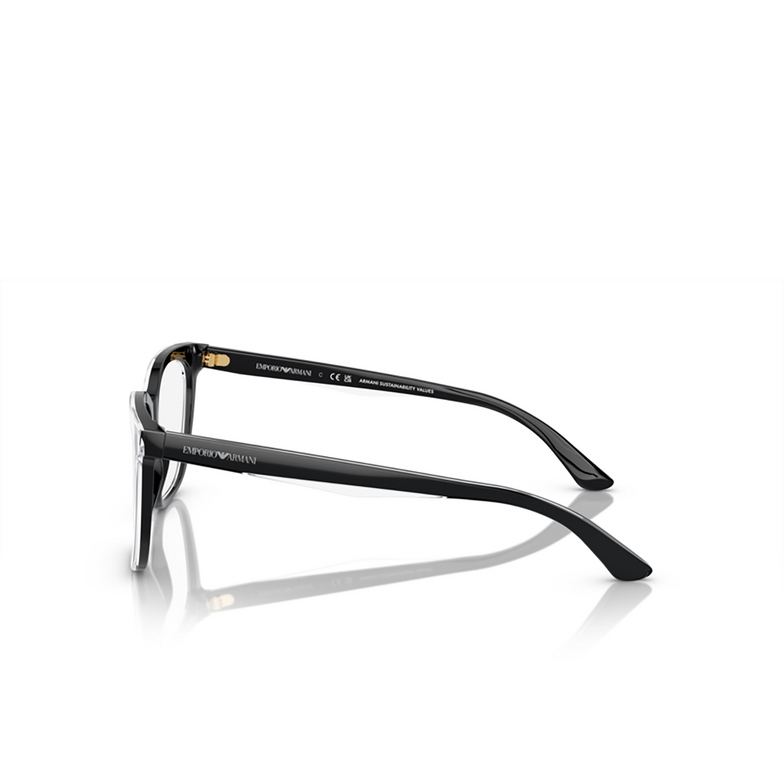 Gafas graduadas Emporio Armani EA3228 6051 shiny black / top crystal - 3/3