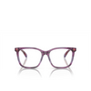 Lunettes de vue Emporio Armani EA3228 6056 shiny violet / top smoke - Vignette du produit 1/3