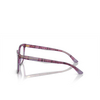 Gafas graduadas Emporio Armani EA3228 6056 shiny violet / top smoke - Miniatura del producto 3/3