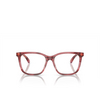 Gafas graduadas Emporio Armani EA3228 6057 shiny bordeaux / top light brown - Miniatura del producto 1/3