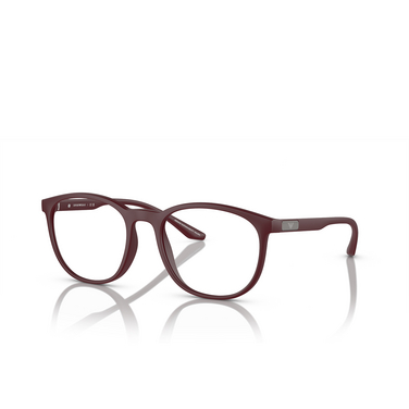 Emporio Armani EA3229 Eyeglasses 5261 matte bordeaux - three-quarters view