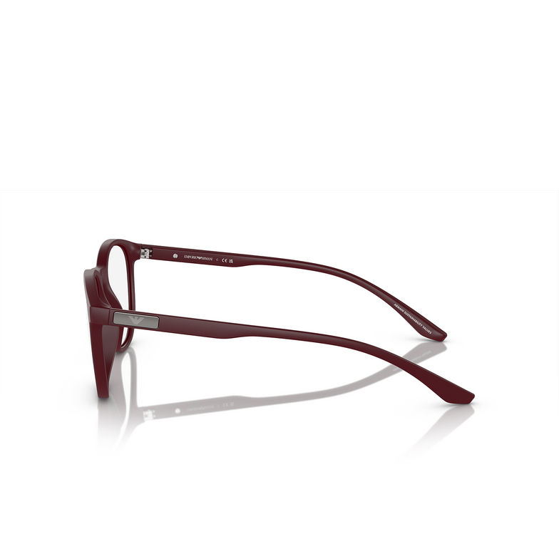 Emporio Armani EA3229 Eyeglasses 5261 matte bordeaux - 3/3