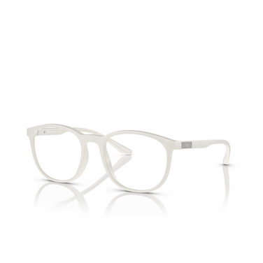 Emporio Armani EA3229 Eyeglasses 5344 matte white - three-quarters view