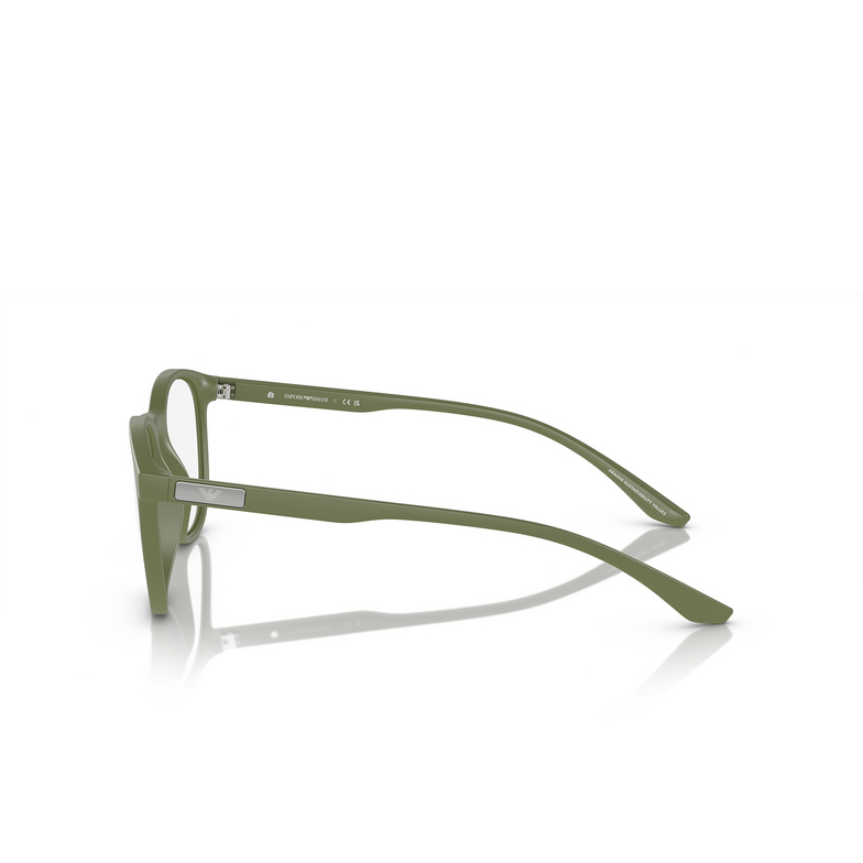 Emporio Armani EA3229 Eyeglasses 5424 matte sage green - 3/3