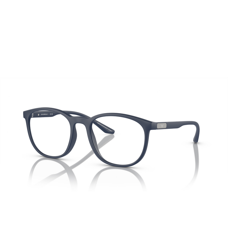 Occhiali da vista Emporio Armani EA3229 5763 matte bluette - 2/3