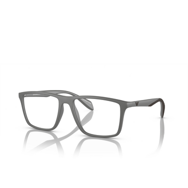 Emporio Armani EA3230 Eyeglasses 5126 matte grey - three-quarters view