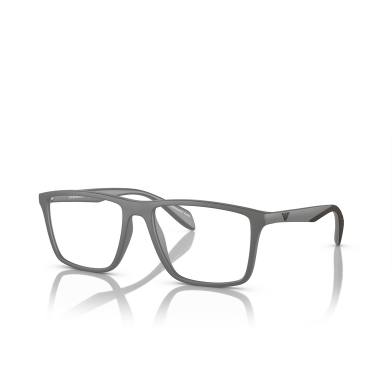 Emporio Armani EA3230 Eyeglasses 5126 matte grey - 2/3