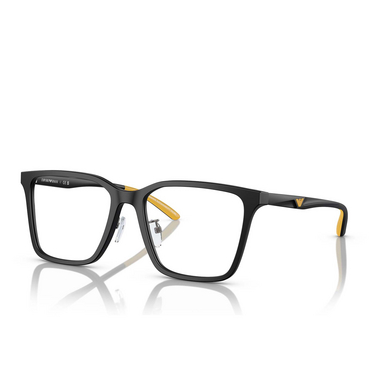 Emporio Armani EA3232D Eyeglasses 5001 matte black - three-quarters view