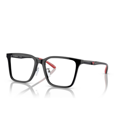 Emporio Armani EA3232D Eyeglasses 5017 shiny black - three-quarters view