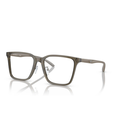 Emporio Armani EA3232D Korrektionsbrillen 5029 shiny transparent grey - Dreiviertelansicht