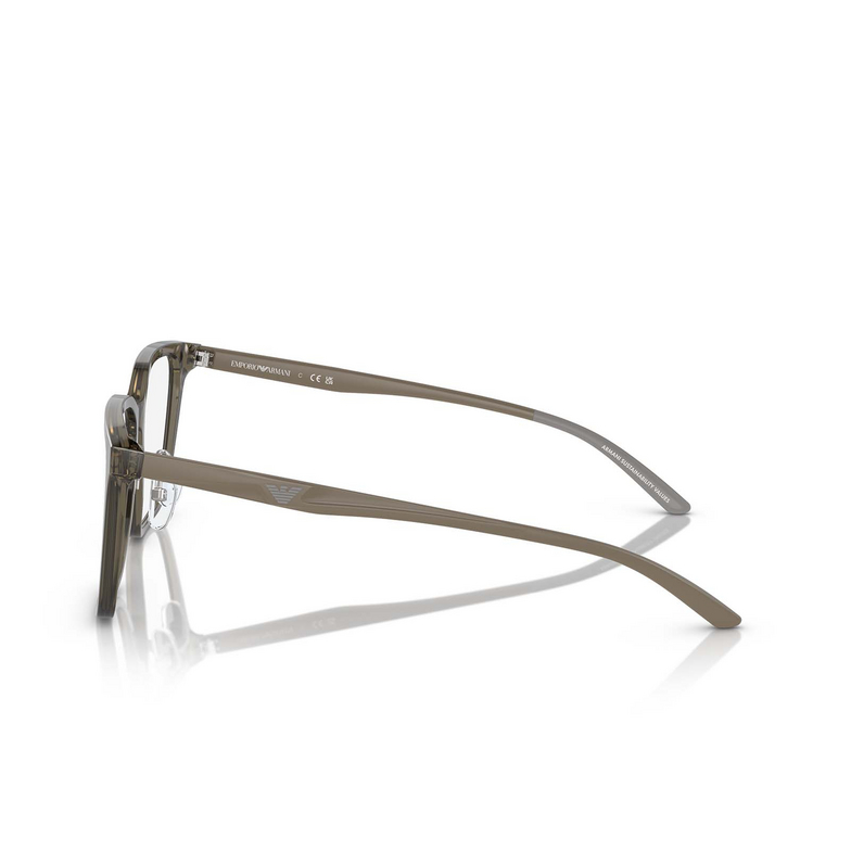 Lunettes de vue Emporio Armani EA3232D 5029 shiny transparent grey - 3/3