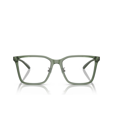 Emporio Armani EA3232D Eyeglasses 6061 shiny transparent olive green - front view