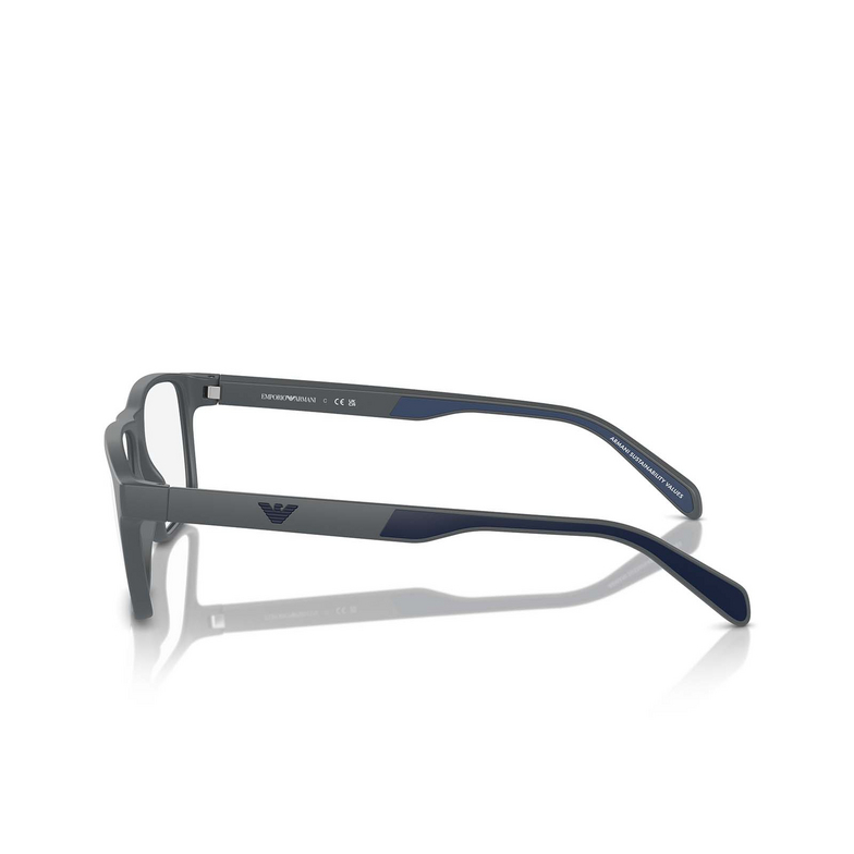 Lunettes de vue Emporio Armani EA3233 6103 matte dark grey - 3/3