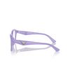 Lunettes de vue Emporio Armani EA3235U 6117 shiny opaline violet - Vignette du produit 3/3