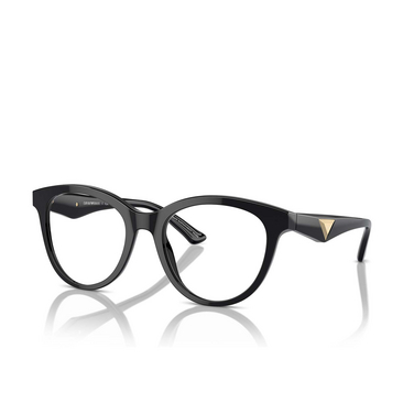 Emporio Armani EA3236 Eyeglasses 5017 shiny black - three-quarters view