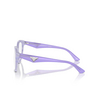 Emporio Armani EA3236 Eyeglasses 6113 shiny striped lilac - product thumbnail 3/3