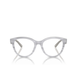 Emporio Armani EA3236 Eyeglasses 6114 shiny striped grey