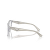 Gafas graduadas Emporio Armani EA3236 6114 shiny striped grey - Miniatura del producto 3/3