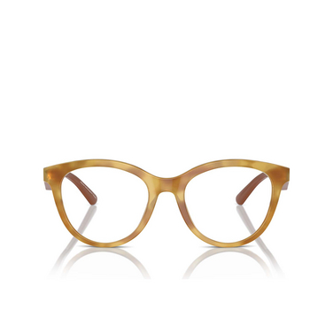 Emporio Armani EA3236 Eyeglasses 6115 shiny light havana - front view