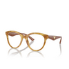 Gafas graduadas Emporio Armani EA3236 6115 shiny light havana - Miniatura del producto 2/3