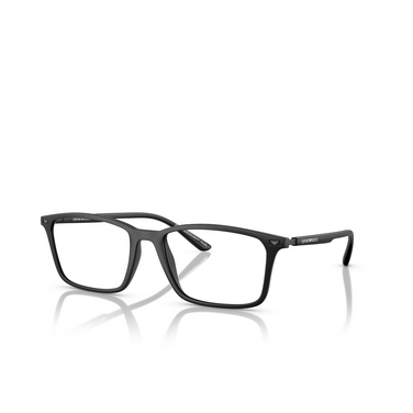 Occhiali da vista Emporio Armani EA3237 5001 matte black - tre quarti