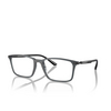 Gafas graduadas Emporio Armani EA3237 6106 shiny transparent black - Miniatura del producto 2/3