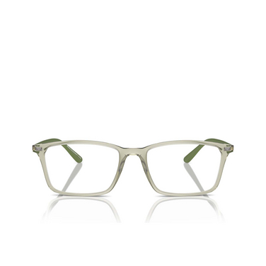 Emporio Armani EA3237 Eyeglasses 6107 shiny transparent green - front view