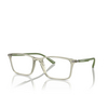 Emporio Armani EA3237 Eyeglasses 6107 shiny transparent green - product thumbnail 2/3