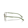 Occhiali da vista Emporio Armani EA3237 6107 shiny transparent green - anteprima prodotto 3/3