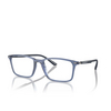 Emporio Armani EA3237 Eyeglasses 6108 shiny transparent blue - product thumbnail 2/3