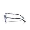 Emporio Armani EA3237 Eyeglasses 6108 shiny transparent blue - product thumbnail 3/3