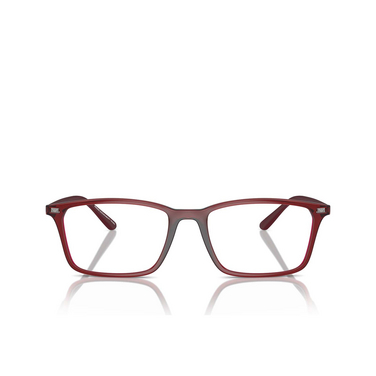 Emporio Armani EA3237 Eyeglasses 6109 shiny transparent bordeaux - front view