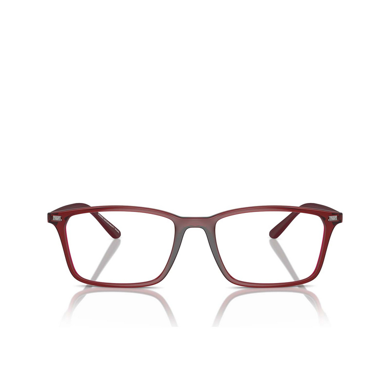 Gafas graduadas Emporio Armani EA3237 6109 shiny transparent bordeaux - 1/3