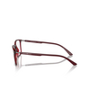 Lunettes de vue Emporio Armani EA3237 6109 shiny transparent bordeaux - Vignette du produit 3/3