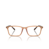 Emporio Armani EA3237 Eyeglasses 6110 shiny transparent brown - product thumbnail 1/3