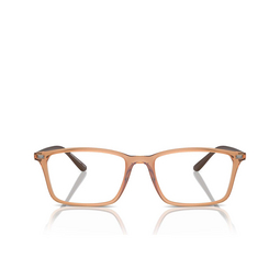 Occhiali da vista Emporio Armani EA3237 6110 shiny transparent brown