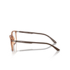 Lunettes de vue Emporio Armani EA3237 6110 shiny transparent brown - Vignette du produit 3/3