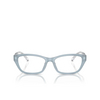 Gafas graduadas Emporio Armani EA3238U 6096 shiny opaline azure - Miniatura del producto 1/3