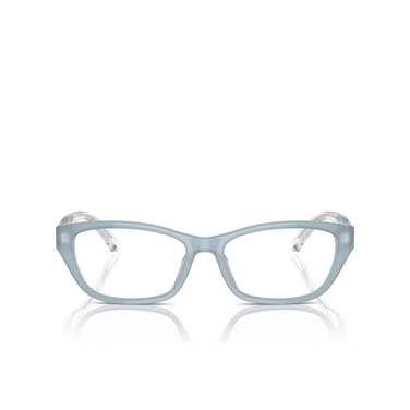 Emporio Armani EA3238U Eyeglasses 6096 shiny opaline azure - front view