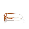 Emporio Armani EA3238U Eyeglasses 6097 shiny opaline orange - product thumbnail 3/3