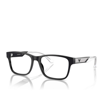 Emporio Armani EA3239 Eyeglasses 5017 black - three-quarters view