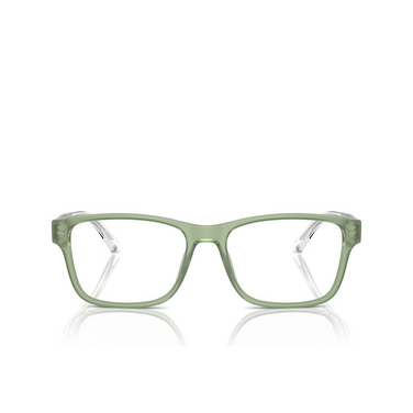 Emporio Armani EA3239 Eyeglasses 6094 shiny opaline green - front view