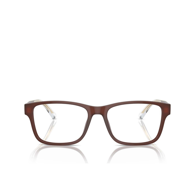 Occhiali da vista Emporio Armani EA3239 6095 shiny opaline brown - 1/3