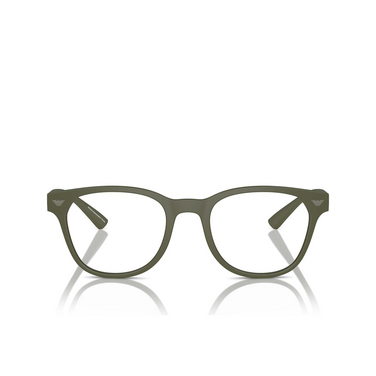 Emporio Armani EA3240U Eyeglasses 6099 matte green - front view