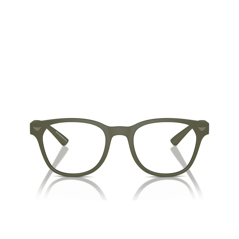 Lunettes de vue Emporio Armani EA3240U 6099 matte green - 1/3