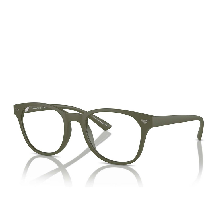 Gafas graduadas Emporio Armani EA3240U 6099 matte green - 2/3