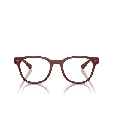 Emporio Armani EA3240U Eyeglasses 6101 matte bordeaux - front view